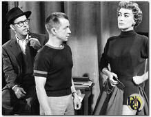 Harry Morgan, Eugene Loring en Joan Crawford in "Torch Song" (1953)