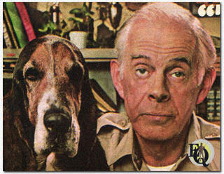 1980 Print Ad of Gaines Complete Dog Food with Harry Morgan.