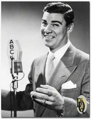Bert Parks in a Press Photo for "Stop the Music" (1948)