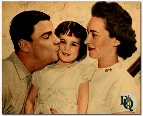 Three's a date, when Bert greets his two Annettes (the small one's 4 year old "Petty")