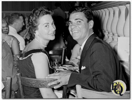 Bert Parks with his wife Annette (ca 1958).