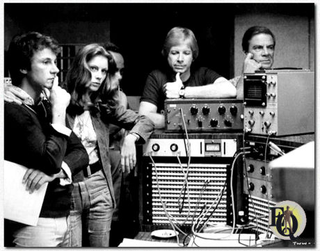 In "That's The Way of the World" (United Artists, June 1975) with Harvey Keitel (L) had Bert Parks (R) playing Franklyn Page, the head of a wholesome, family-style singing group called "The Pages".