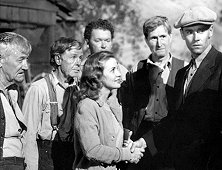 Met Henry Fonda (rechts) als Grandpa Joad (Uiterst links), in nog een Pulitzer Prijs winnend boek van John Steinbeck's, "The Grapes of Wrath" (1940).