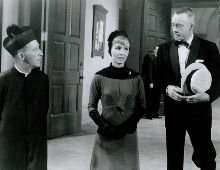 Bing Crosby, Debbie Reynolds &  Les Tremayne in "Say One for Me" (1959).