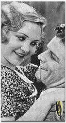 Marion Shockley en Rex Bell gaan volledig  voor huiselijkheid in "Disappearing Enemies" (1931).
