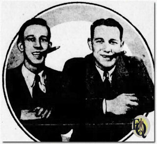 As early as 1930, Reed (right billed as Teddy Bergman) he co-starred with Herbert Polesie (L) in "Henry and George", a CBS program that featured minute dramas, popular laughmakers interspersed with dance music selections.