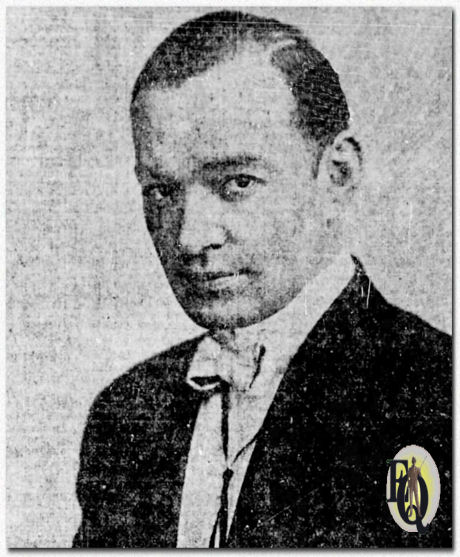James Guy Usher hoofdrolspeler bij de Eckhard Players, die terugkeren naar het Empire Theatre voor een week met een repertoire van hun meest succesvolle toneelstukken.(Star Phoenix, Saskatchewan, Saskatoon. 30 april 1915).